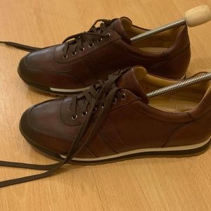 Men's Size 8 Brown Magnanni Sneakers